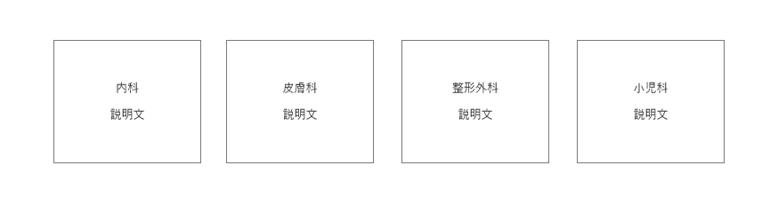 コンテンツデータを複数使って1ページにする。