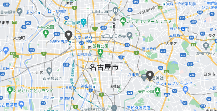 GoogleMAP座標のコンテンツタイプ